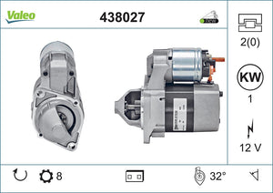 Starter Motor Fits Mercedes Class A Class B OE 41518501 Valeo 438027
