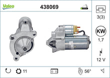 Load image into Gallery viewer, Starter Motor Fits Citroen Berlingo C5 Dispatch Evasion Jumper Jump Valeo 438069