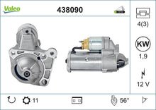 Load image into Gallery viewer, Starter Motor Fits Mitsubishi Carisma Space Star Nissan Interstar P Valeo 438090