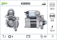 Load image into Gallery viewer, Starter Motor Fits Citroen Berlingo C2 C3 C3 Pluriel C4 Nemo Saxo X Valeo 438093