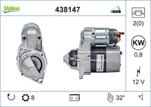 Load image into Gallery viewer, Starter Motor Fits Mercedes Class A Vaneo OE 1661510001 Valeo 438147