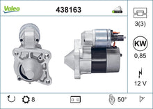 Load image into Gallery viewer, Starter Motor Fits Dacia Dokker Duster Lodgy Logan Sandero Nissan K Valeo 438163