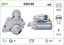 Load image into Gallery viewer, Starter Motor Fits Citroen Berlingo C1 C2 C3 C3 Picasso C3 Pluriel Valeo 438166