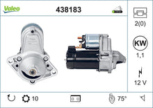 Load image into Gallery viewer, Starter Motor Fits Buick Encore Excelle Chevrolet Aveo Cruze Kalos Valeo 438183