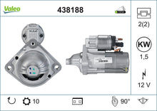 Load image into Gallery viewer, Starter Motor Fits BMW M5 M6 OE 12417835737 Valeo 438188