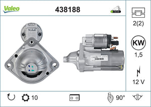 Starter Motor Fits BMW M5 M6 OE 12417835737 Valeo 438188