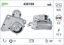 Load image into Gallery viewer, Starter Motor Fits Citroen Berlingo C-Elysee C2 C3 C3 Aircross C3 P Valeo 438189
