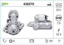 Load image into Gallery viewer, Starter Motor Fits Chevrolet Aveo Opel Astra Corsa Meriva Subaru Ju Valeo 438270