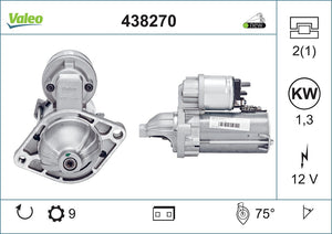 Starter Motor Fits Chevrolet Aveo Opel Astra Corsa Meriva Subaru Ju Valeo 438270