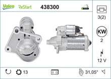 Load image into Gallery viewer, Starter Motor Fits Ford B-Max Courrier/Courier OE 1902473 Valeo 438300