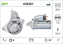 Load image into Gallery viewer, Starter Motor Fits Ford B-Max C-Max Connect Courrier/Courier Ecospo Valeo 438301