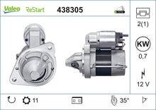 Load image into Gallery viewer, Starter Motor Fits Ford Mondeo OE 1881229 Valeo 438305