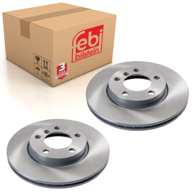 Pair of Front Brake Disc Fits Mini BMW Cooper R60 R61 One R60 Febi 43860