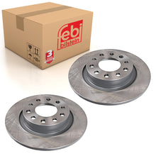 Load image into Gallery viewer, Pair of Rear Brake Disc Fits Alfa Romeo Giulietta OE 51815313 Febi 43864