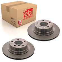 Load image into Gallery viewer, Pair of Rear Brake Disc Fits BMW 1 Series E82 E88 OE 34216855005 Febi 43867