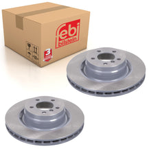 Load image into Gallery viewer, Pair of Front Brake Disc Fits Land Rover Range III OE SDB500193 Febi 43891