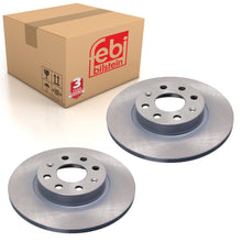 Load image into Gallery viewer, Pair of Front Brake Disc Fits FIAT Grande Punto OE 51806099 Febi 43919