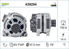 Load image into Gallery viewer, Alternator Fits Citroen C5 C8 Dispatch Evasion Jumper Jumpy Relay F Valeo 439294