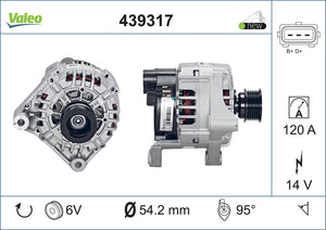 Alternator Fits BMW M3 Z3 OE 12317830791 Valeo 439317