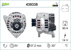 Alternator Fits Audi A3 A4 A6 Seat Exeo Toledo Skoda Superb Volkswa Valeo 439338