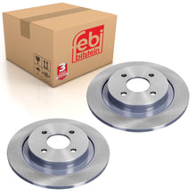 Load image into Gallery viewer, Pair of Rear Brake Disc Fits Ford Focus OE 4411312 Febi 43938