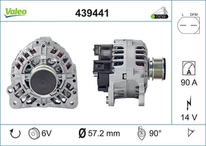 Alternator Fits Audi A2 A3 A4 S3 TT Ford Galaxy Seat Alhambra Arosa Valeo 439441