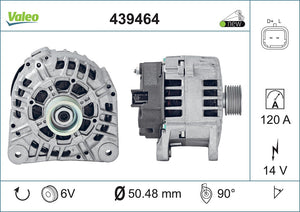 Alternator Fits Nissan Interstar Primastar Opel Movano Vivaro Renau Valeo 439464