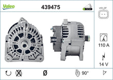 Load image into Gallery viewer, Alternator Fits Nissan Almera Micra Renault Clio Megane Scenic Valeo 439475