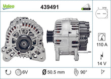 Load image into Gallery viewer, Alternator Fits Audi A1 A3 Seat Altea Cordoba Ibiza Toledo Skoda Fa Valeo 439491
