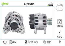 Load image into Gallery viewer, Alternator Fits Audi A1 A3 Seat Altea Ibiza Leon Toledo Skoda Fabia Valeo 439501