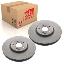 Load image into Gallery viewer, Pair of Front Brake Disc Fits Mercedes Benz E-Class Model 211 Febi 43952
