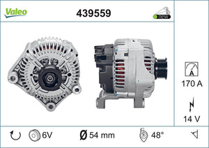 Alternator Fits BMW M5 M6 OE 12317834160 Valeo 439559