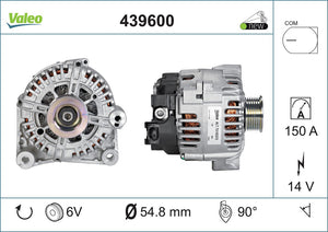 Alternator Fits BMW 1 Series 3 Series OE 12317802927 Valeo 439600