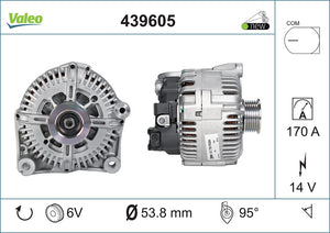 Alternator Fits BMW X5 X6 OE 12317801173 Valeo 439605