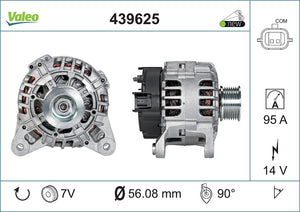Alternator Fits Renault Clio Koleos Modus Twingo Wind Renault Koleo Valeo 439625