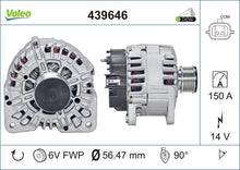 Load image into Gallery viewer, Alternator Fits Dacia Dokker Duster Lodgy Logan Sandero Renault Cap Valeo 439646