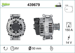 Alternator Fits Mercedes Class C Class E Class Slk Sprinter Mercede Valeo 439679
