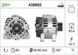 Alternator Fits Citroen Berlingo C4 C4 Picasso C5 C8 Dispatch Jumpy Valeo 439692