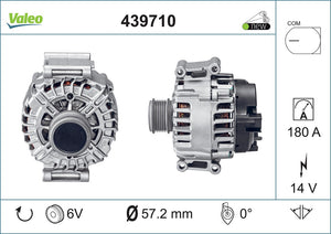 Alternator Fits Audi Valeo 439710