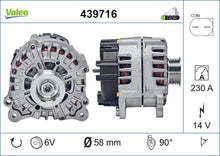 Load image into Gallery viewer, Alternator Fits Volkswagen Touareg Valeo 439716