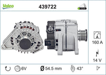 Load image into Gallery viewer, Alternator Fits Chrysler Valeo 439722
