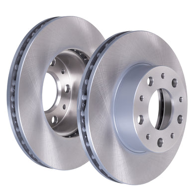 Pair of Front Brake Disc Fits FIAT Ducato 250 Peugeot Boxer Citroen J Febi 43974