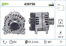 Load image into Gallery viewer, Alternator Fits Audi A6 A7 Valeo 439756