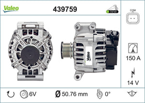 Alternator Fits Valeo 439759