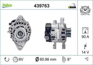 Alternator Fits Toyota Valeo 439763