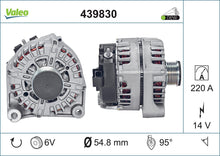 Load image into Gallery viewer, Alternator Fits BMW 535D X5 740Ld Valeo 439830