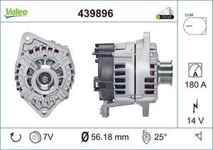 Alternator Fits Fiat Valeo 439896