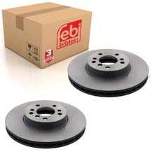 Load image into Gallery viewer, Pair of Front Brake Disc Fits BMW X5 E53 OE 34116794304 Febi 43990