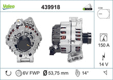 Load image into Gallery viewer, Alternator Fits Valeo 439918