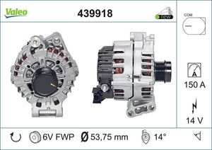 Alternator Fits Valeo 439918